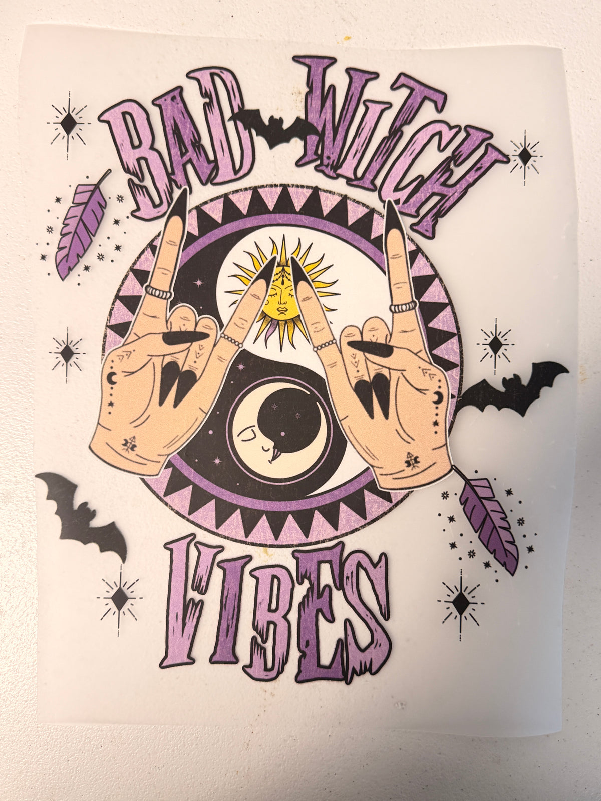 Prints ready for pressing