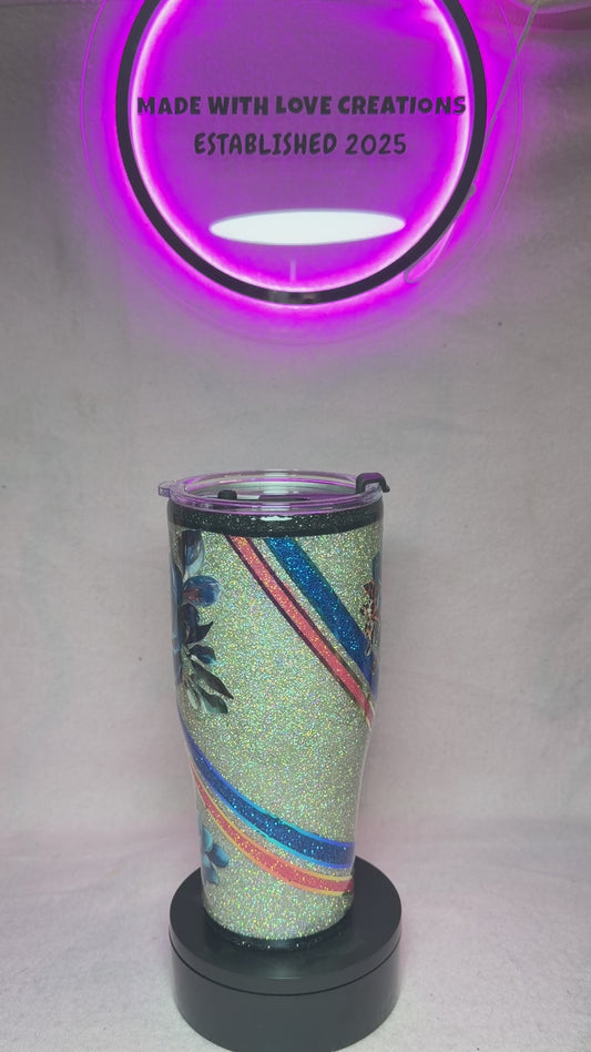 Epoxy tumbler