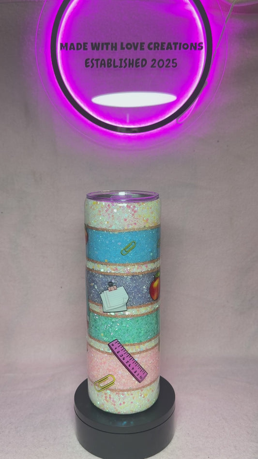 Epoxy tumbler