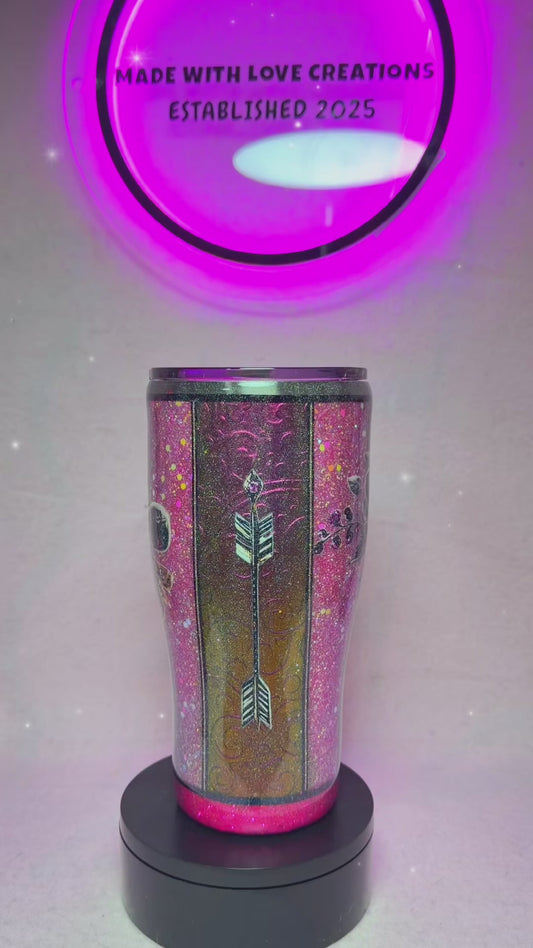Epoxy tumbler